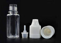 garrafa plástica do ANIMAL DE ESTIMAÇÃO 10ml transparente para o cosmético que empacota com deixar cair