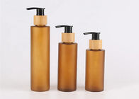 100ml - garrafa plástica do ANIMAL DE ESTIMAÇÃO 200ml, garrafas plásticas cosméticas com bomba de bambu