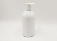 As garrafas cosméticas brancas do animal de estimação, cuidados com a pele vazios engarrafam impressão do logotipo do OEM/ODM