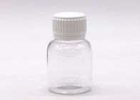 garrafas de empacotamento dos cuidados médicos transparentes do ANIMAL DE ESTIMAÇÃO 50ml circularmente ou forma personalizada