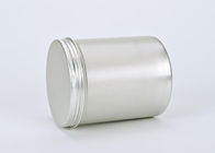 A loção 500g vazia de alumínio de prata range, os recipientes cosméticos de alumínio recicláveis