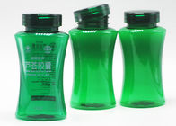 garrafas de empacotamento dos cuidados médicos plásticos do ANIMAL DE ESTIMAÇÃO do verde de 5oz 150cc com o tampão da parte superior da aleta