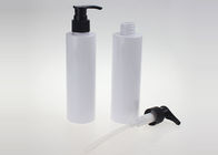 garrafas 200ml cosméticas plásticas redondas brancas para produtos de Skincare