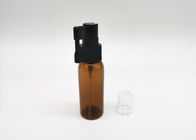 30ml cilindro de empacotamento cosmético Amber Plastic Bottle