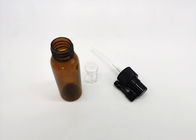 30ml cilindro de empacotamento cosmético Amber Plastic Bottle