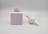 Garrafas cosméticas plásticas do ANIMAL DE ESTIMAÇÃO 250ml cor-de-rosa com bomba da espuma