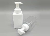 recipiente do empacotamento plástico do ANIMAL DE ESTIMAÇÃO da garrafa do sabão do Sanitizer da mão do quadrado 500ml para o limpador facial