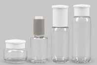 50ml garrafas cosméticas plásticas do conta-gotas da porcelana PETG