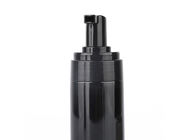 garrafas cosméticas plásticas da bomba preta brilhante da espuma 100ml