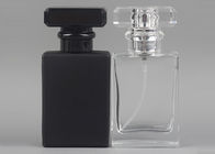 O perfume cosmético de vidro das garrafas do retângulo 30ml pulveriza Pacakging