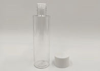 garrafa plástica do ANIMAL DE ESTIMAÇÃO do cilindro 100ml com o tampão de parafuso para o empacotamento cosmético