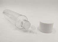 garrafa plástica do ANIMAL DE ESTIMAÇÃO do cilindro 100ml com o tampão de parafuso para o empacotamento cosmético