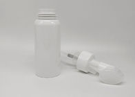 o cosmético 200ml plástico engarrafa o recipiente branco vazio do distribuidor do sabão da espuma
