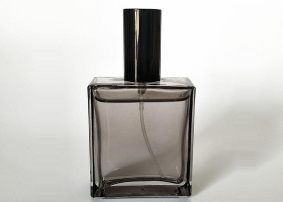 Garrafa de perfume recarregável luxuosa do quadrado 100ml, OEM da garrafa do pulverizador de perfume/ODM