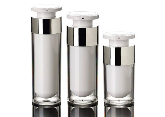 garrafas cosméticas luxuosas de 15ml 30ml 50ml, empacotamento cosmético das garrafas mal ventiladas