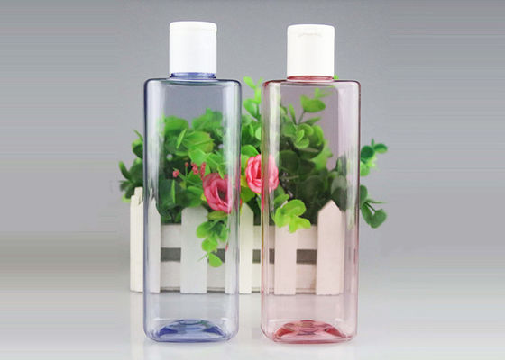 garrafas cosméticas plásticas transparentes de 14oz 400ml
