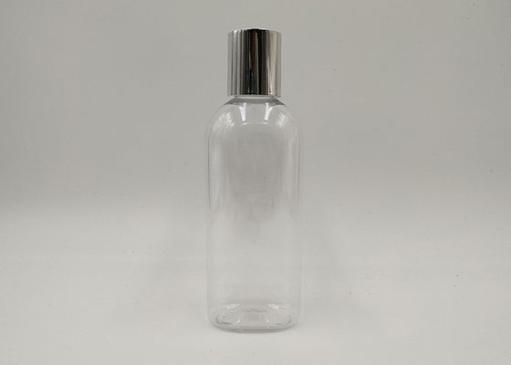 As garrafas cosméticas feitas sob encomenda redondas de Boston, plástico claro engarrafam o OEM de 100ml 200ml