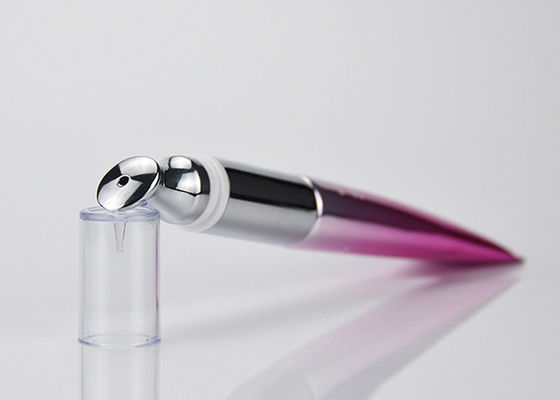 Impressão de tela de seda cosmética do tubo do creme macio colorido do olho da vibração do HDPE 15ml