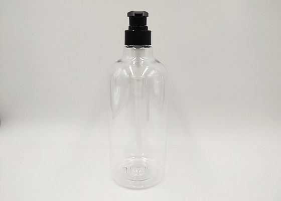 8oz esvaziam garrafas cosméticas luxuosas, impressão cosmética da etiqueta da garrafa da loção