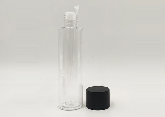 Garrafa cosmética do ANIMAL DE ESTIMAÇÃO plástico transparente que empacota para o tonalizador da cara