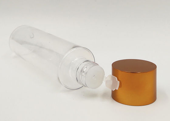 Garrafa cosmética do ANIMAL DE ESTIMAÇÃO plástico transparente que empacota para o tonalizador da cara