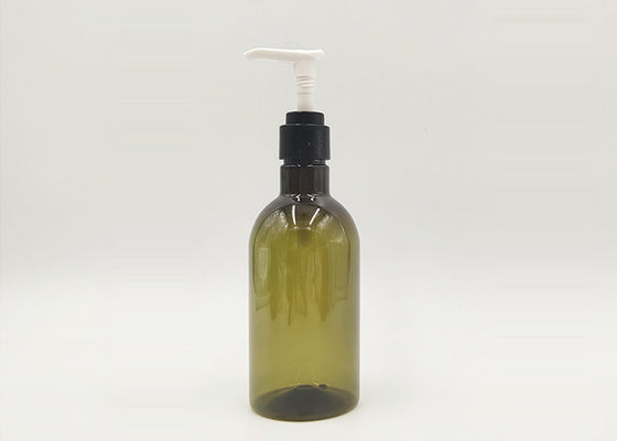 plástico cosmético feito sob encomenda do espaço livre do verde de garrafas 300ml