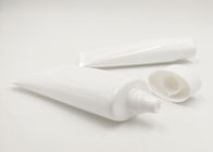tubo de empacotamento de lavagem facial do cosmético do PE da capacidade de 50ml 100ml com tampão da tira