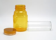 garrafas de empacotamento Eco FDA amigável dos cuidados médicos do ANIMAL DE ESTIMAÇÃO 200ml com tampão de parafuso