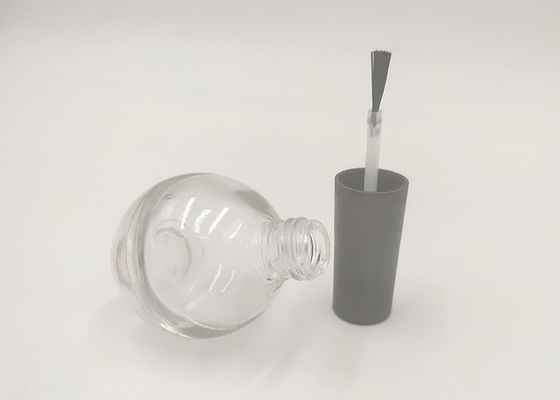Projeto de vidro vazio da abóbora da garrafa do verniz para as unhas da água da armadura com tampão da escova