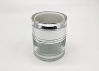 Garrafa de óleo essencial de vidro de empacotamento cosmética do conta-gotas de 30ml 30g 50g