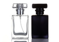 O perfume cosmético de vidro das garrafas do retângulo 30ml pulveriza Pacakging