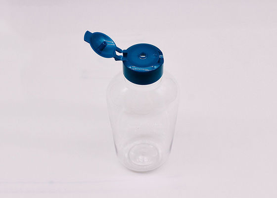 Garrafa de empacotamento do ANIMAL DE ESTIMAÇÃO plástico liso da forma 400ml com Flip Top Cap