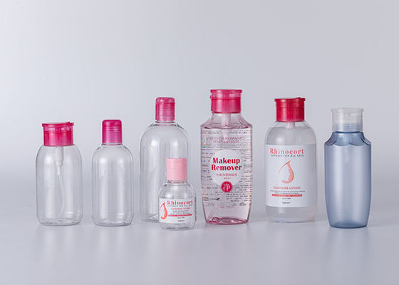 recipientes 300ml plásticos vazios para o empacotamento cosmético da loção da cara
