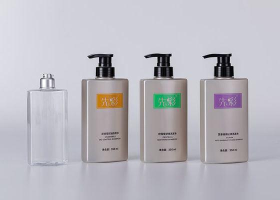 Garrafas cosméticas plásticas brancas do círculo 16.90oz para a loção do corpo